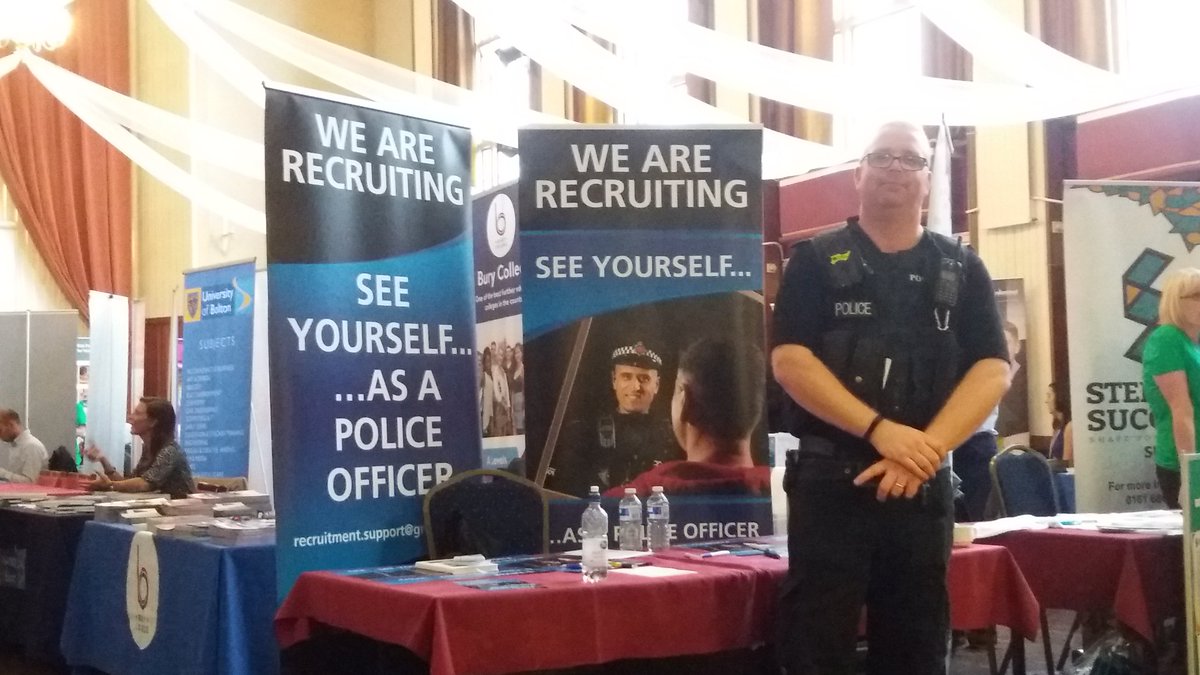 police banner stands
