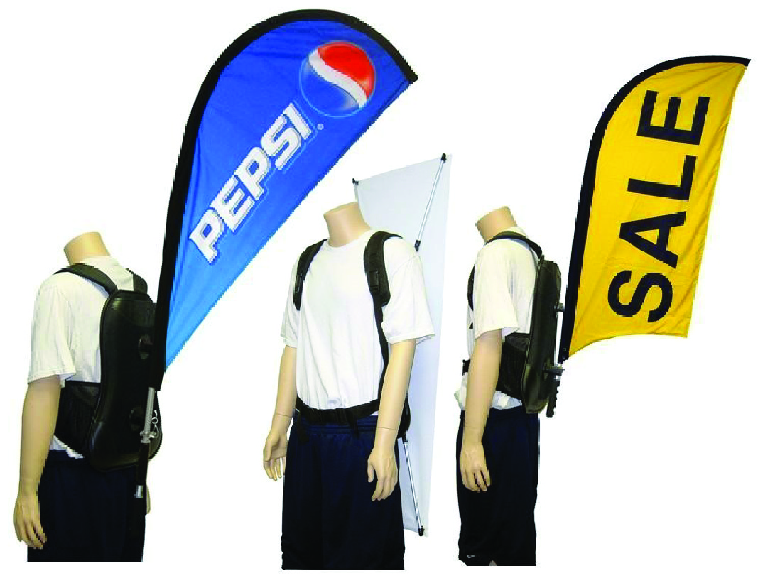 backpack banners durable