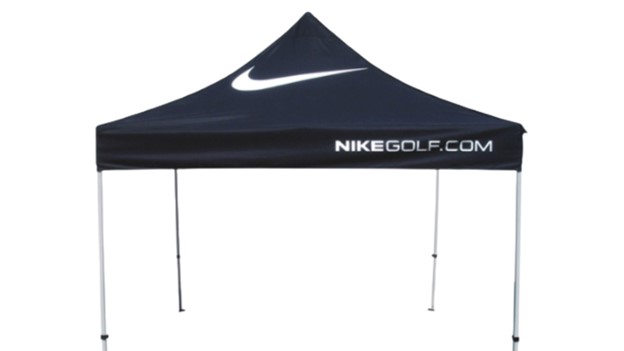 Nike 10x10 printed canopy tent, pop up