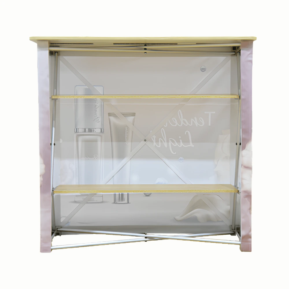 Pop Up Fabric Counter Back